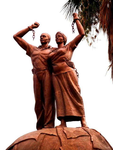 North Korean-built Genocide Memorial, Windhoek. Photo: Heike Becker